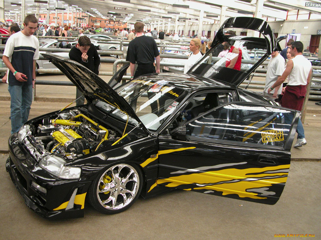 honda, crx, 